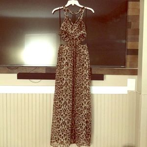 Sans Souci cutout maxi dress